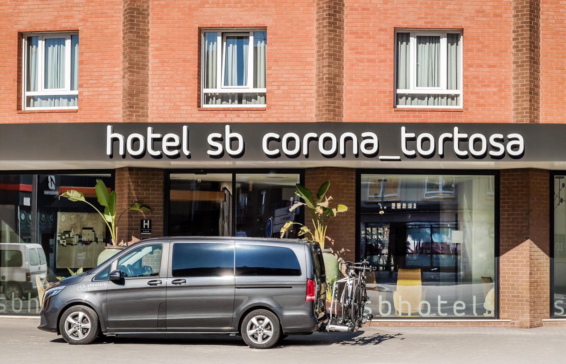 Hotel Sb Corona Tortosa Exterior foto